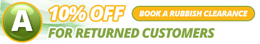 Queens Park London returned customers rubbish removal service offer